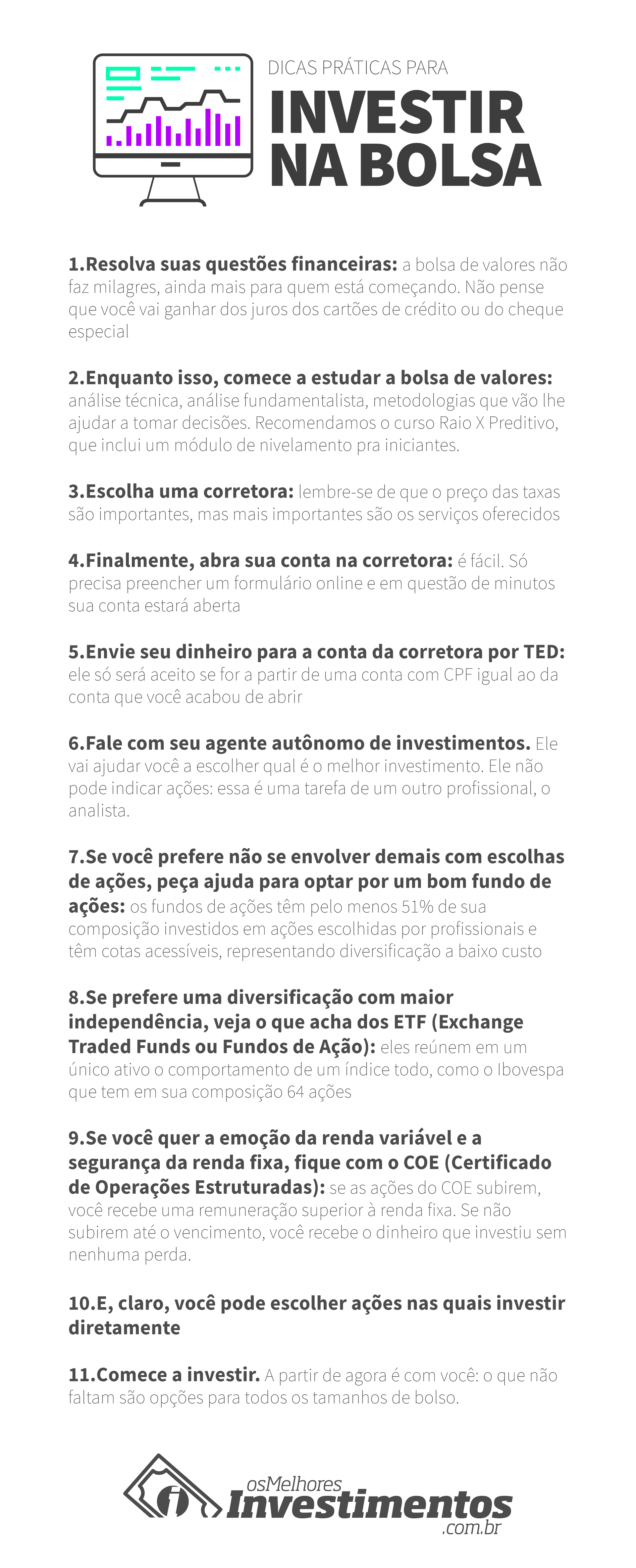 Os Melhores Investimentos - Investir na Bolsa com Pouco Dinheiro