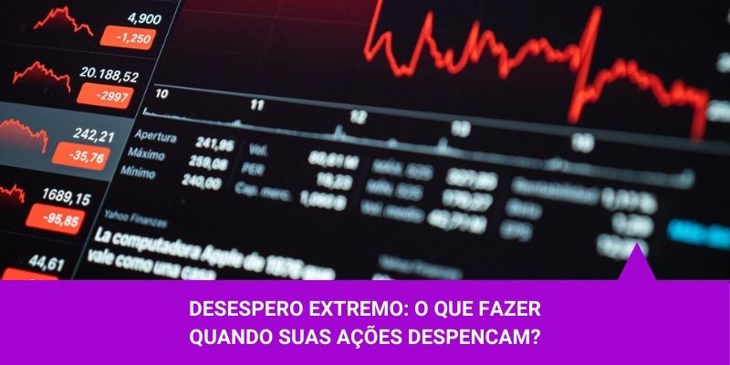 O que fazer quando suas ações despencam – Os Melhores Investimentos