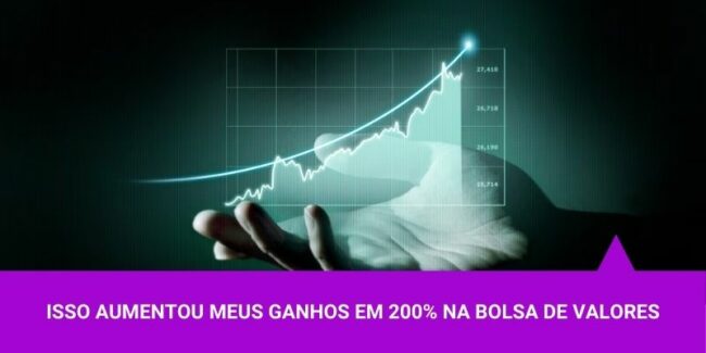 Isso aumentou meus ganhos em 200% na bolsa de valores – Os Melhores Investimentos Isso aumentou meus ganhos em 200% na bolsa de valores - Os Melhores Investimentos