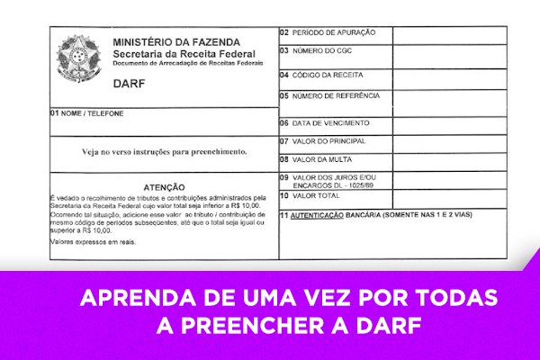 Aprenda de uma vez por todas como preencher a DARF - Os Melhores Investimentos